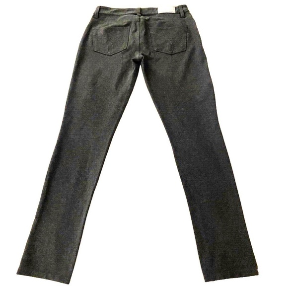 Calvin Klein Skinny Jean Style Stretch Leggings Charcoal Grey Heather Size 27 - Picture 2 of 5
